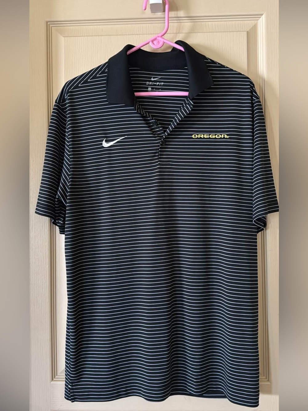 Oregon ducks polo Nike dry fit Large L men's near perfect and